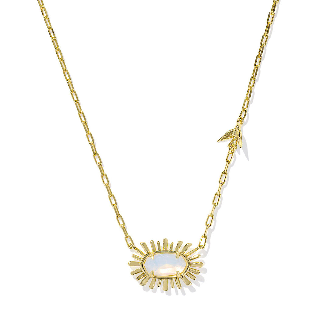 KENDRA SCOTT ELISA BIRD SHORT PENDANT NECKLACE