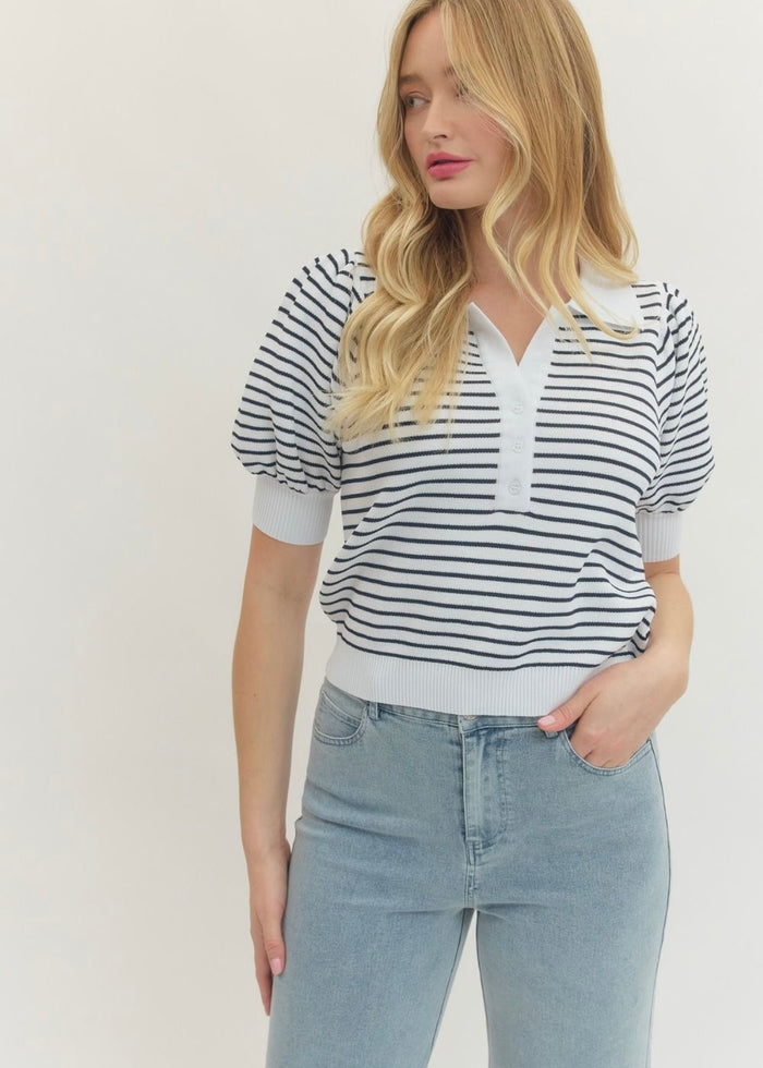 THE SALLEY STRIPED TOP