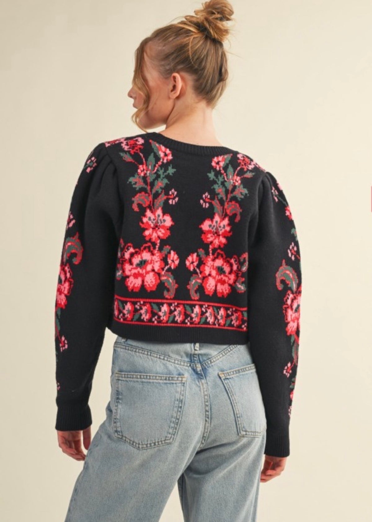 THE FREIDA FLORAL CARDIGAN