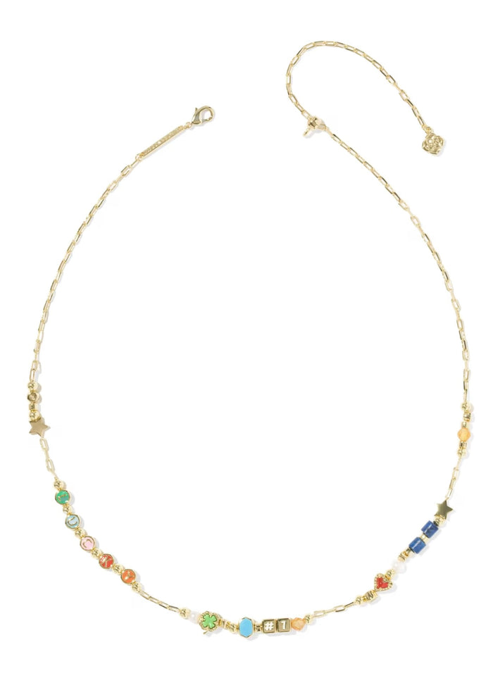 KENDRA SCOTT LACEY STRAND NECKLACE