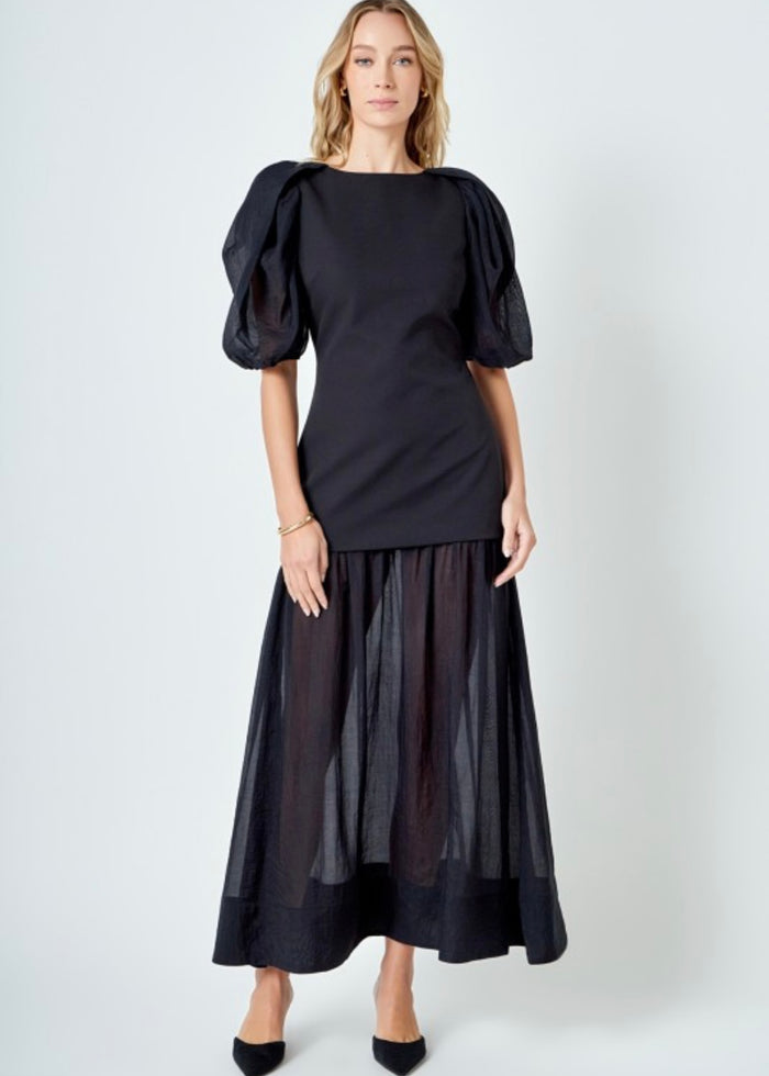 THE DARRIEN DROP WAIST DRESS