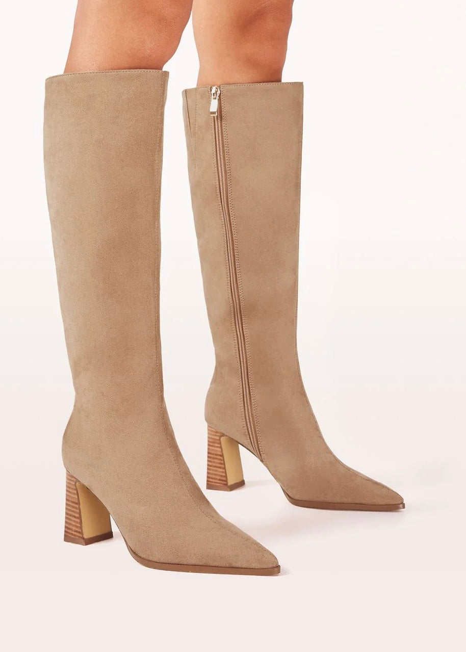 BILLINI GAZELLE BOOTS - HONEY SUEDE