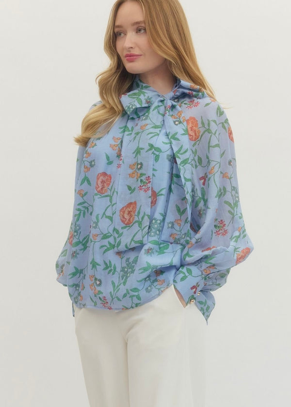 THE SAMMY FLORAL BLOUSE