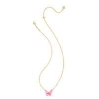 KENDRA SCOTT BIANCA BUTTERFLY SHORT PENDANT NECKLACE