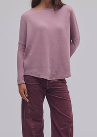 FREE PEOPLE LATTE BLUES SOLID THERMAL - WINTER TULIP
