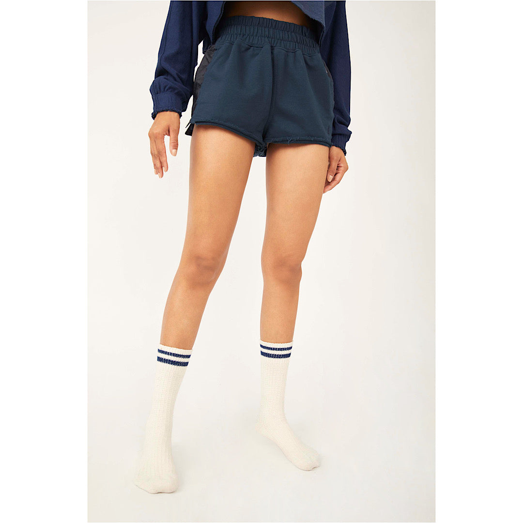 FREE PEOPLE JACKSON COZY STRIPE SOCKS