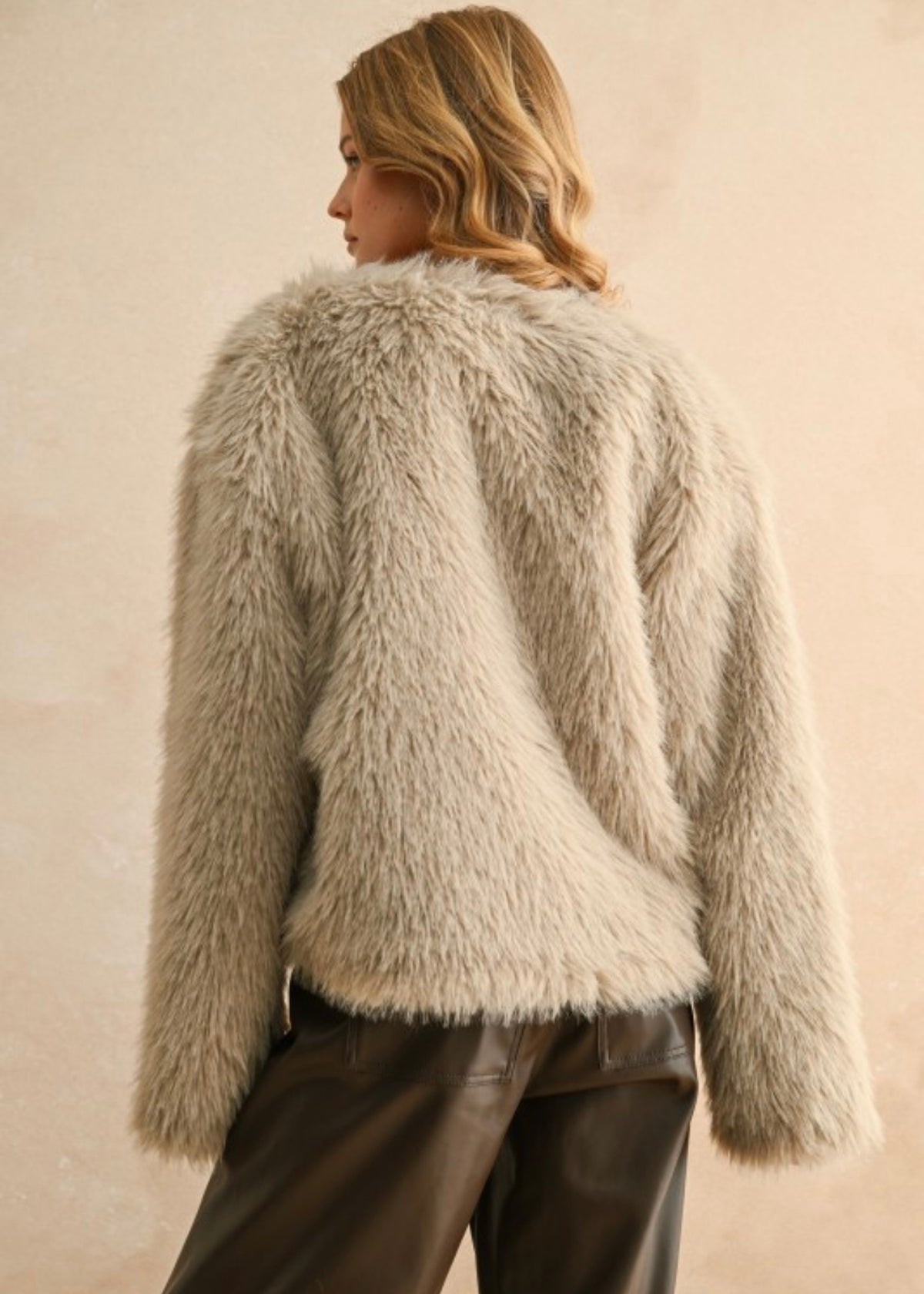 BACK IN TIME FUR JACKET