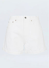 PISTOLA SAIGE HIGH RISE SHORT - POLISHED WHITE