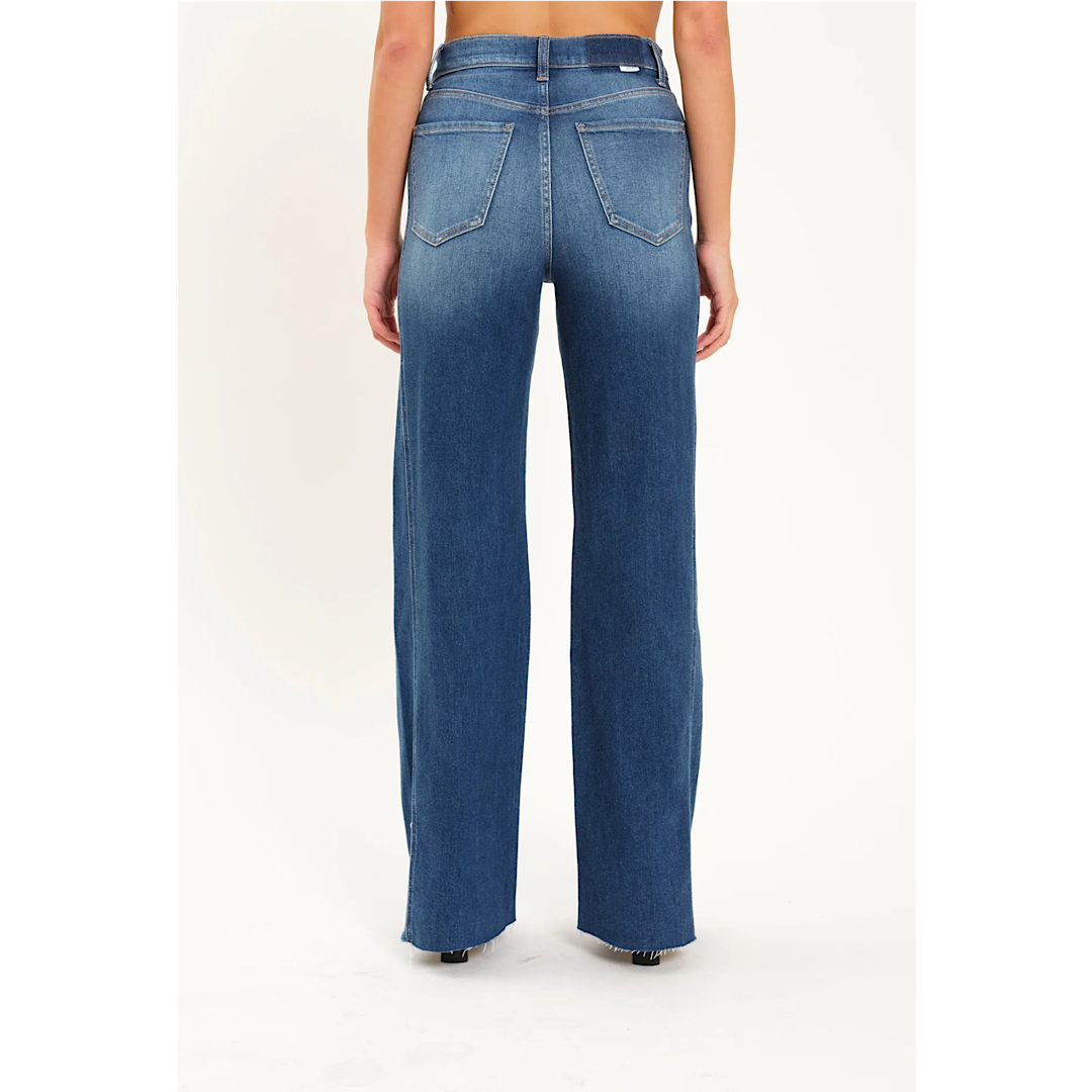 DAZE DENIM FAR OUT WIDE LEG IN WATERFALL