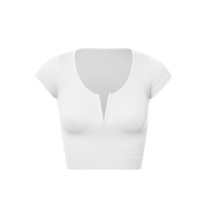 THE CHARLIE RIBBED TOP