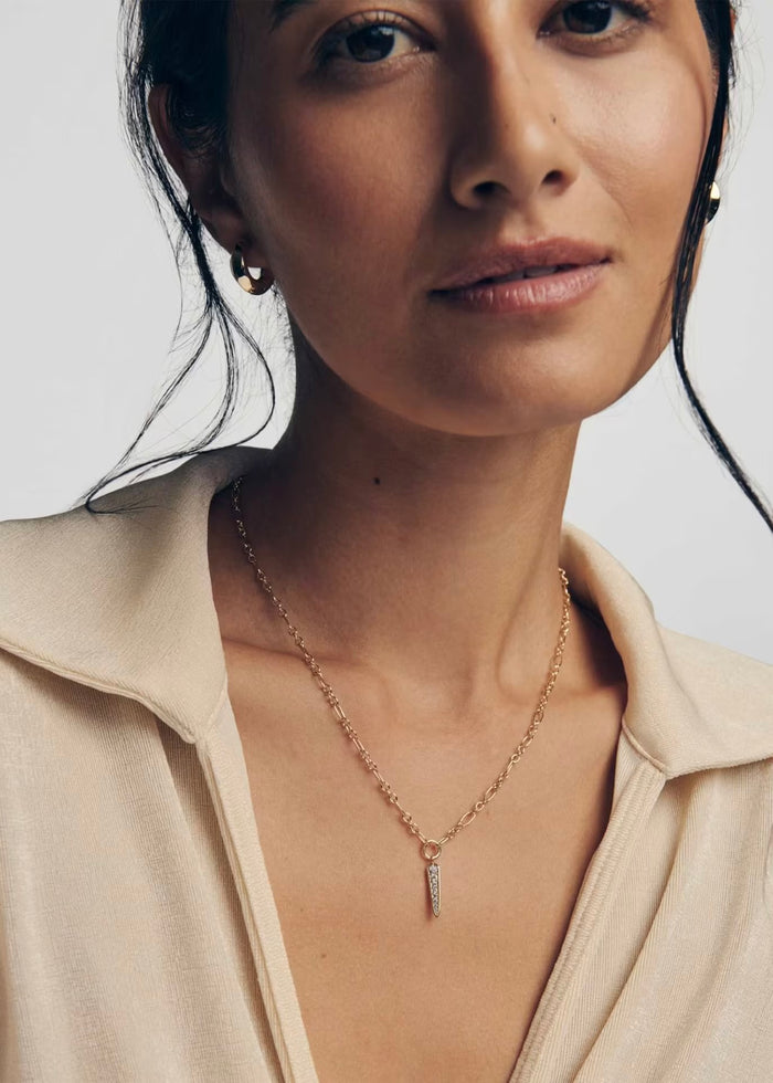 KENDRA SCOTT FATE SHORT PENDANT NECKLACE