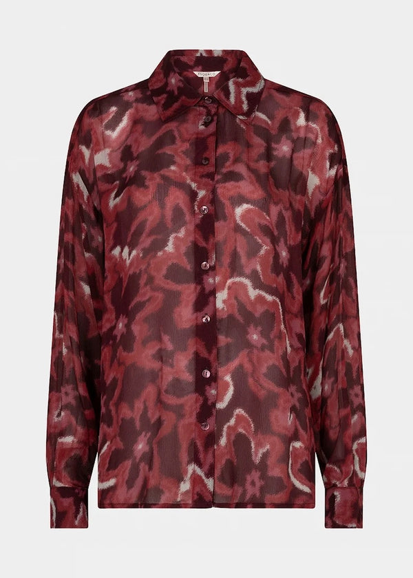 ESQUALO AUTUMN BLOOM BLOUSE