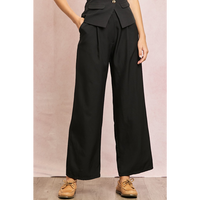 GOOD KARMA WIDE LEG PANT