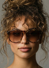DAX EYEWEAR JAX SUNGLASSES - BROWN