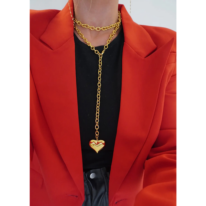 THE HEIDI HEART NECKLACE