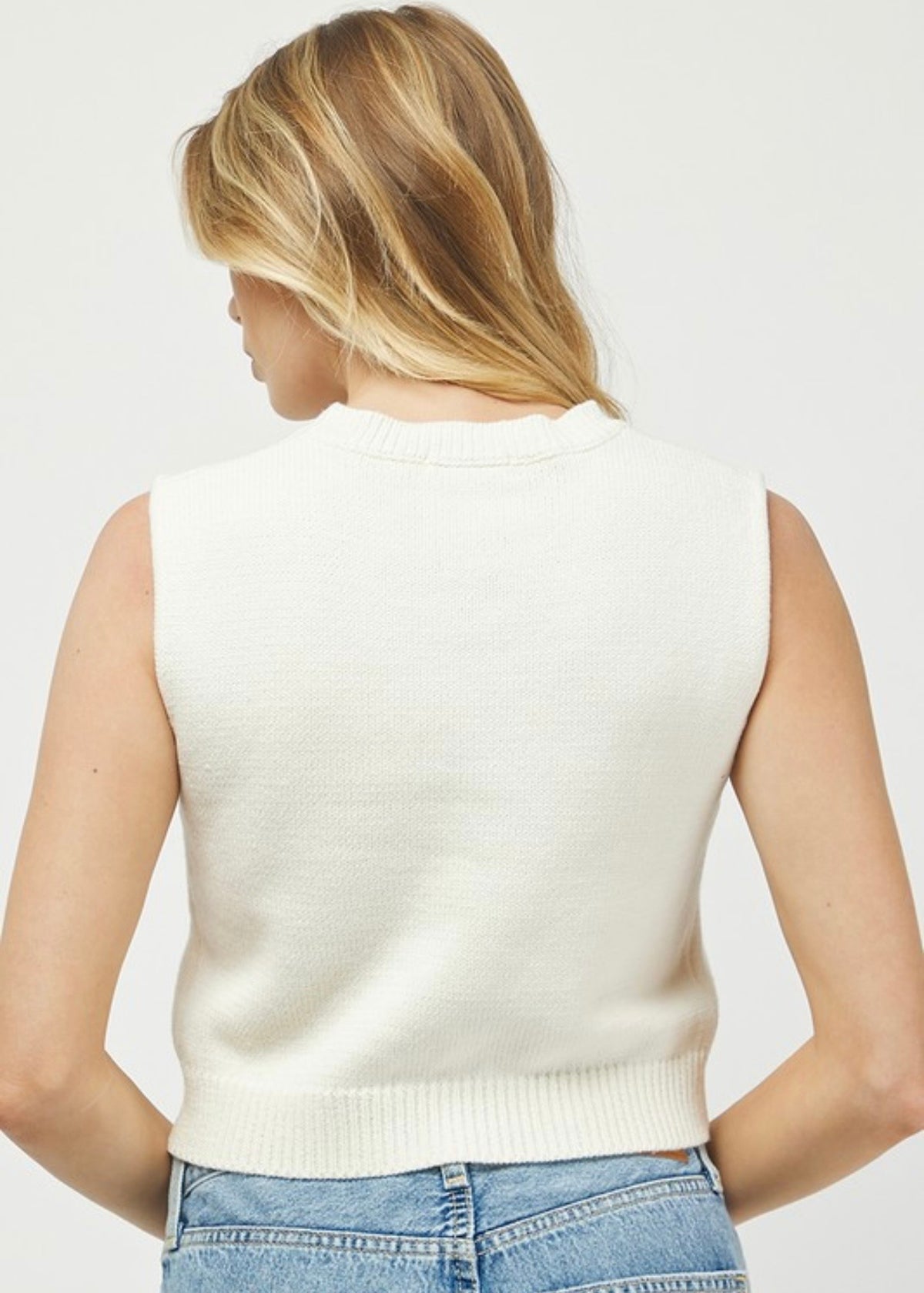 BORN IN THE USA SWEATER TANK