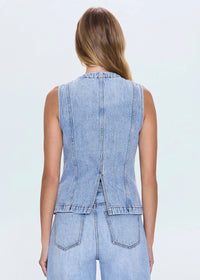 PISTOLA GIA FITTED VEST - GAZE