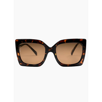 OTRA EYEWEAR DYNASTY SUNGLASSES - TORTOISESHELL