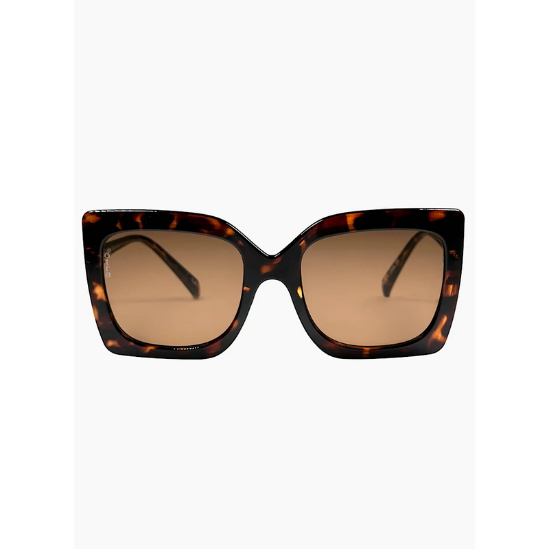 OTRA EYEWEAR DYNASTY SUNGLASSES - TORTOISESHELL