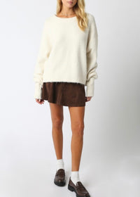 THE SHELLY SUEDE SKIRT