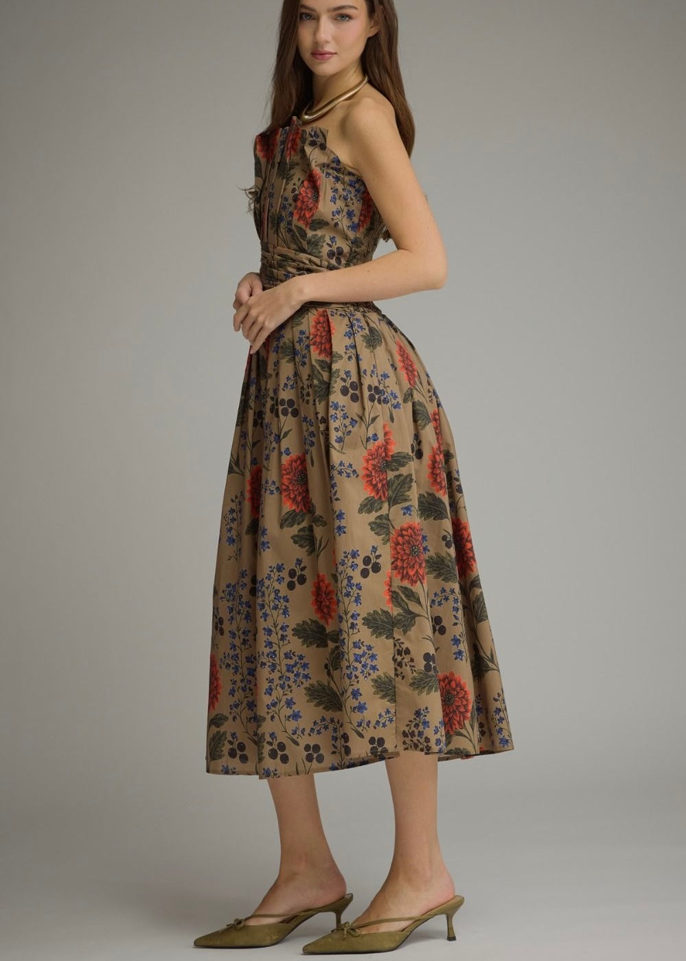 FALLING FOR YOU MIDI DRESS