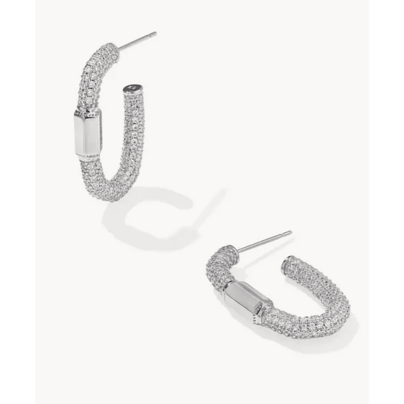 KENDRA SCOTT EMERY HOOP EARRINGS