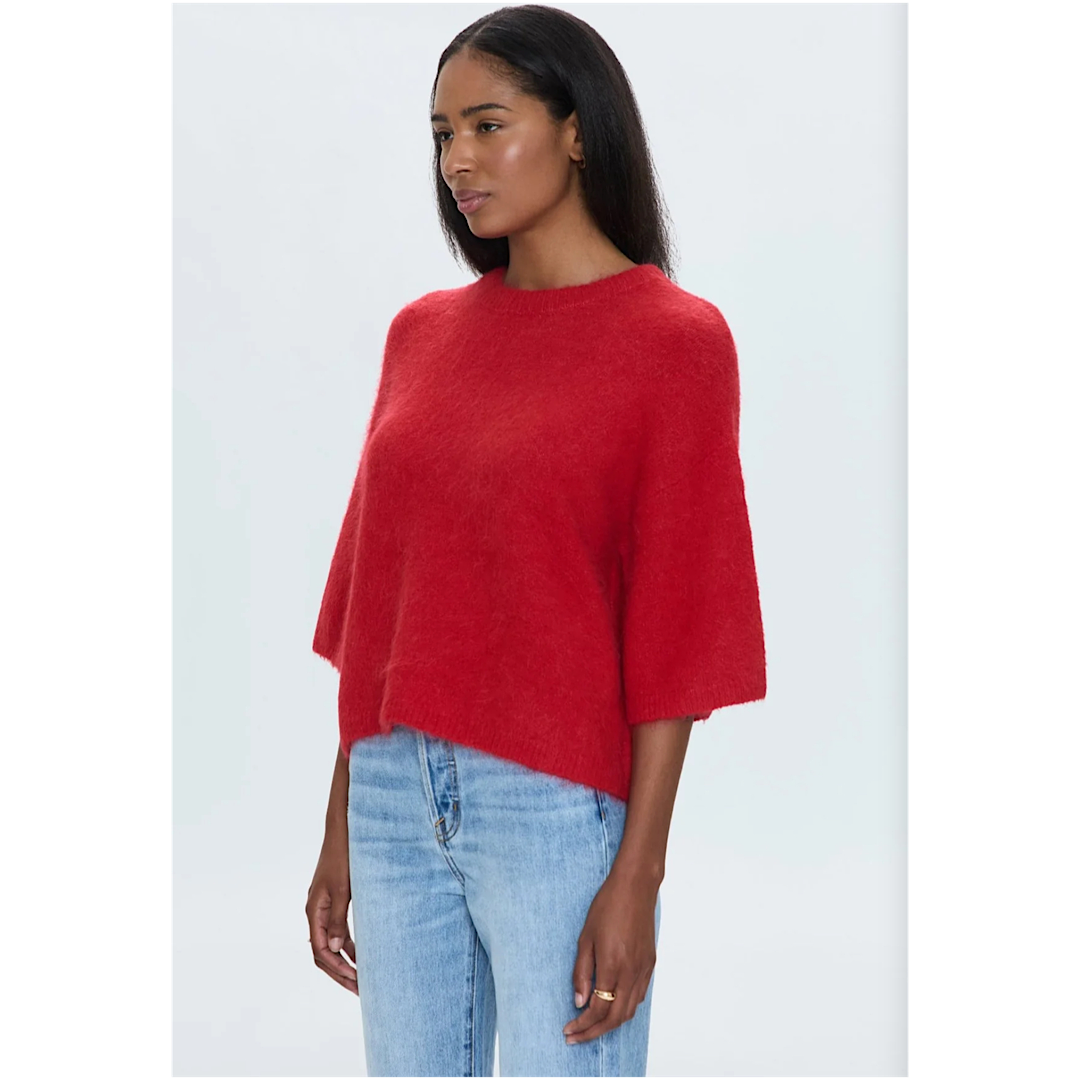 PISTOLA MICAH SWEATER TEE - RUBY