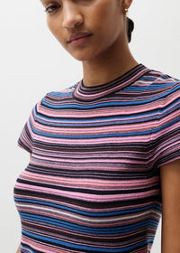 PISTOLA SELENE SWEATER TEE - EGYPTIAN BLUE STRIPE