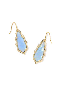 KENDRA SCOTT ADRIANA SCALLOP FRAME DROP EARRINGS