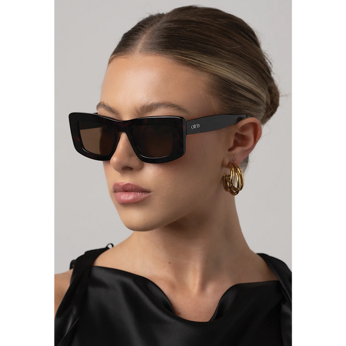 OTRA EYEWEAR MARSHA SUNGLASSES - TORTOISESHELL