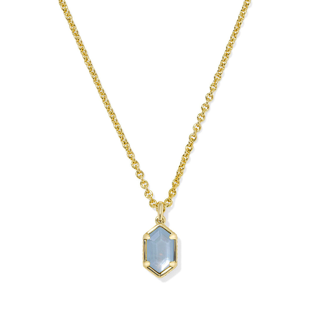 KENDRA SCOTT HALLIE SHORT PENDANT NECKLACE