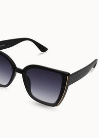 DAX EYEWEAR ATHENA CAT EYE SUNGLASSES - BLACK OMBRÉ