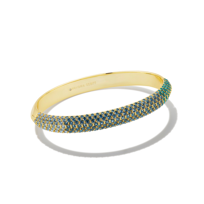 KENDRA SCOTT MIKKI PAVE BANGLE BRACELET