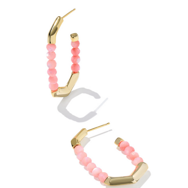 KENDRA SCOTT SYLVIA HOOP EARRINGS