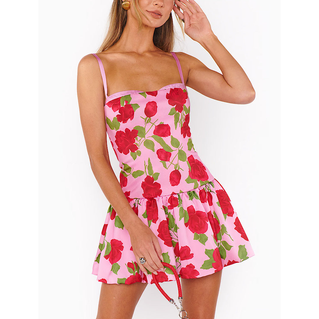 SHOW ME YOUR MUMU TIFFANY SKORT DRESS - HEART THROB FLORAL