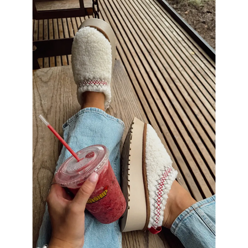 SHERPA PLATFORM SLIPPERS