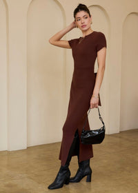 THE LEVA MIDI DRESS