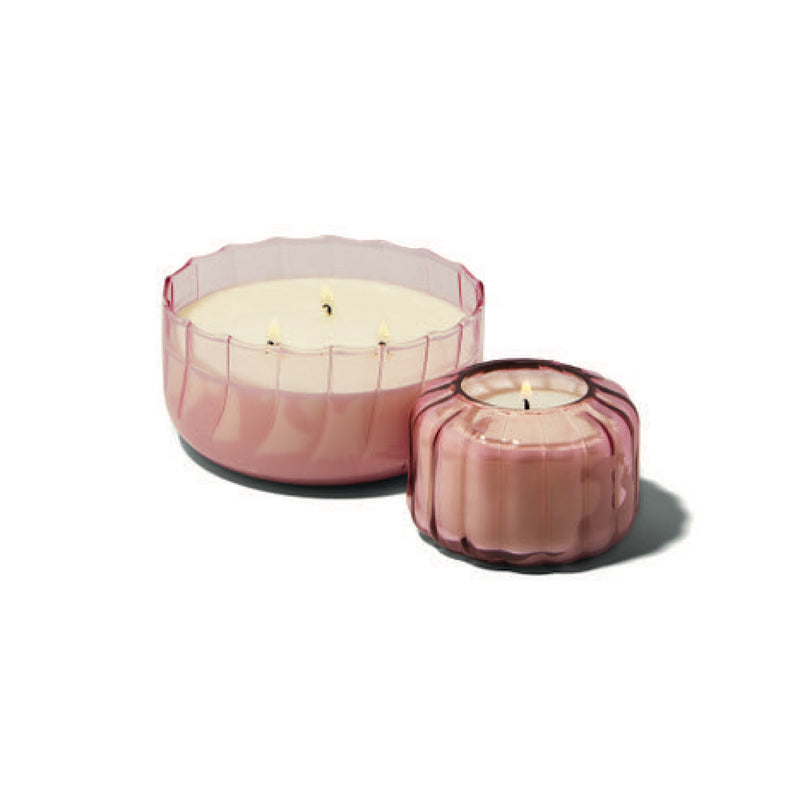 PADDYWAX RIPPLE CANDLE - DESERT PEACH 4.5OZ