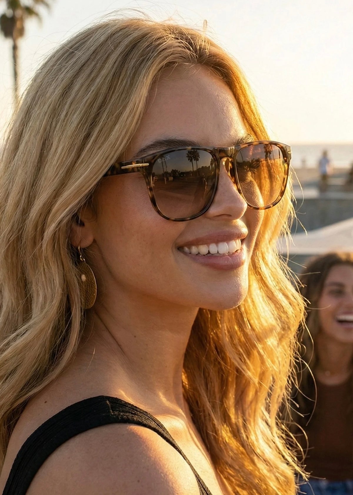 DAX EYEWEAR JAX SUNGLASSES - BROWN