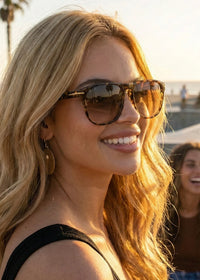DAX EYEWEAR JAX SUNGLASSES - BROWN
