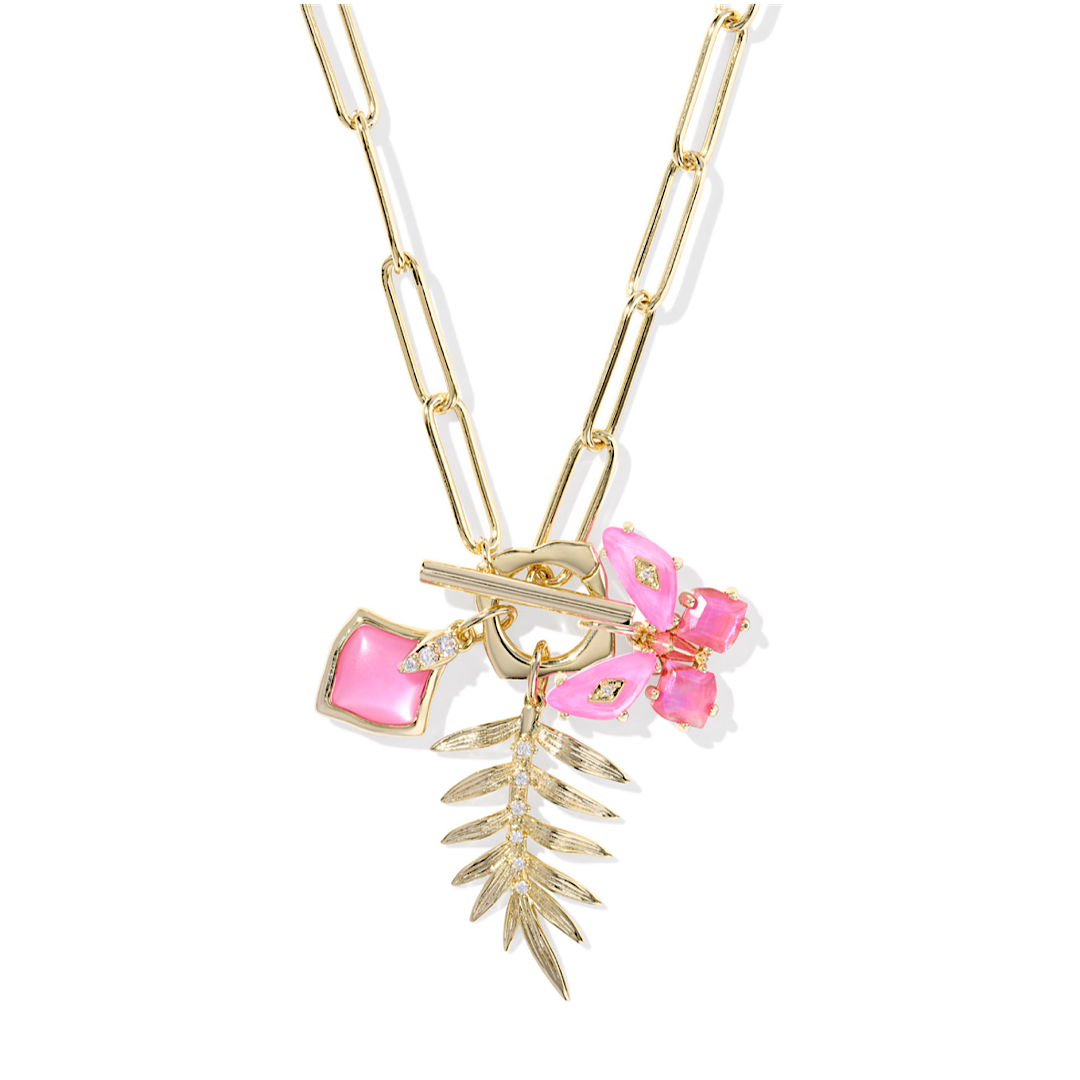 KENDRA SCOTT BIANCA BUTTERFLY CHARM NECKLACE