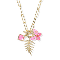 KENDRA SCOTT BIANCA BUTTERFLY CHARM NECKLACE