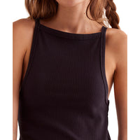 FREE PEOPLE MIA TANK - BLACK