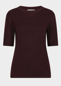 ESQUALO SWEATER S/SLVE STUDS