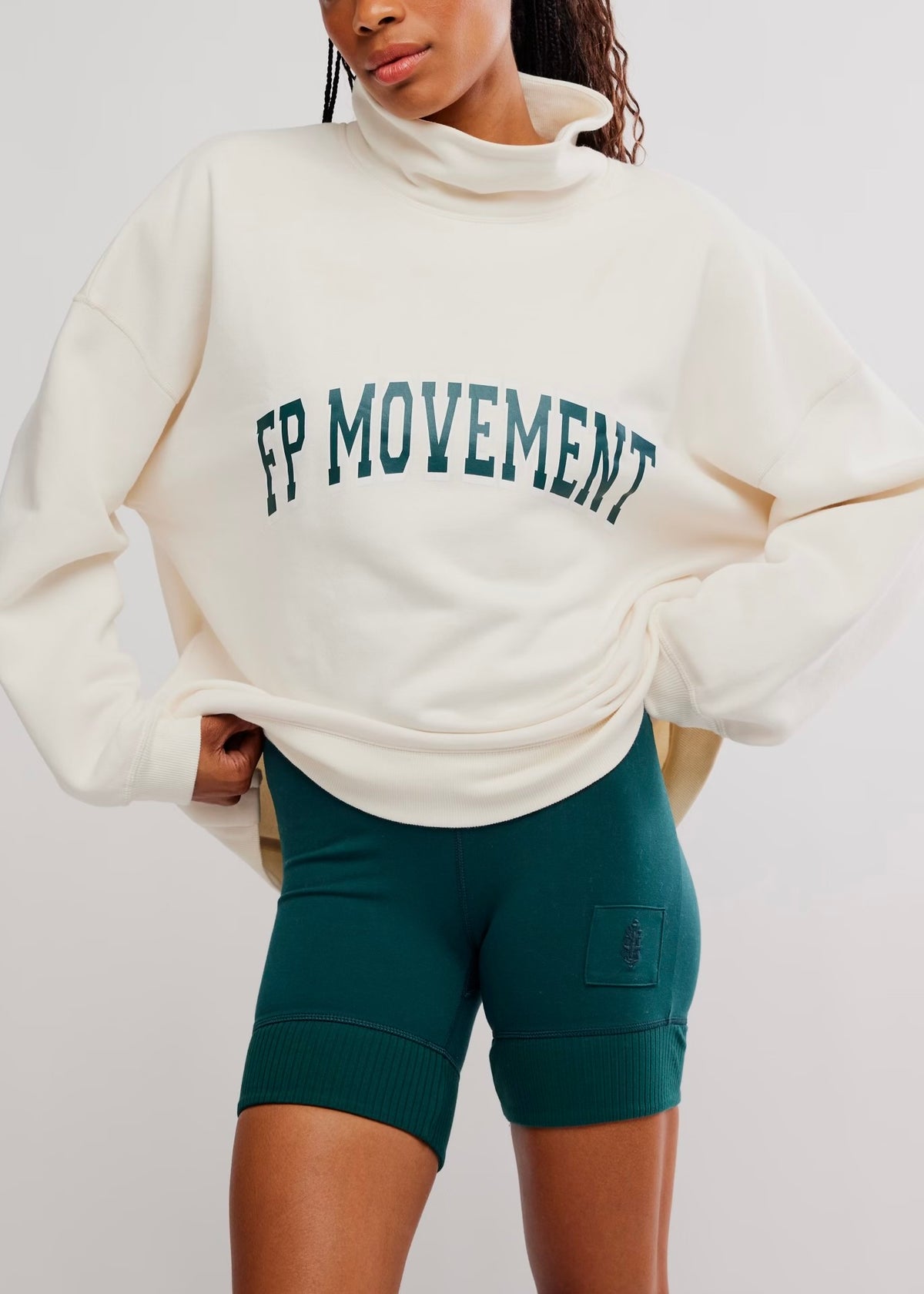 FREE PEOPLE MOVEMENT VICTORY SET - IVORY COMBO