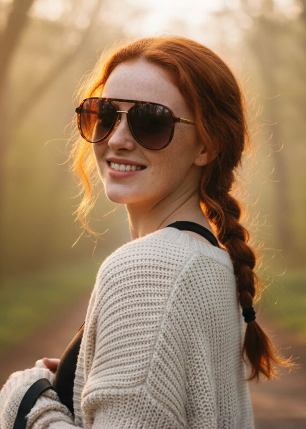 DAX EYEWEAR EARHART SUNGLASSES - CHEETAH