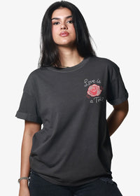 LOVE IS A TRIP GRAPHIC TEE