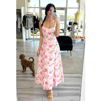 ONE & ONLY FLORAL MAXI DRESS