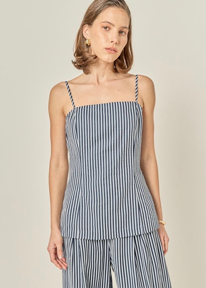 THE LEVY STRIPED TOP