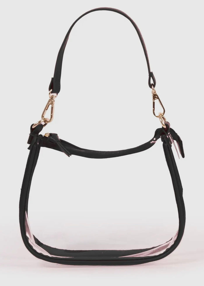 CLEAR SHOULDER PURSE